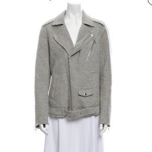 Theory biker wool jacket